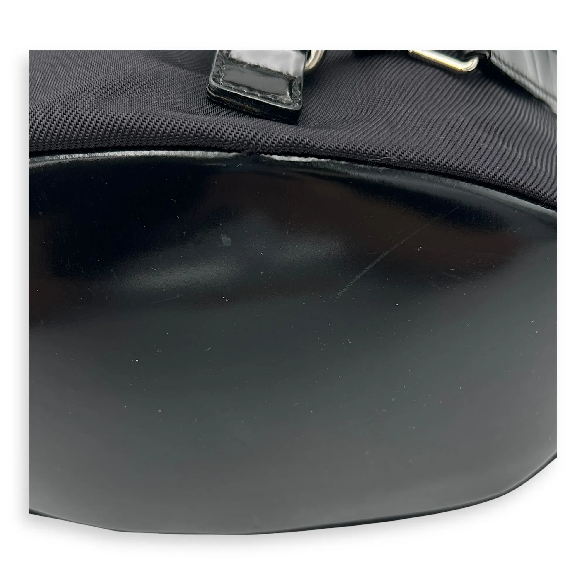 Bamboo Top Handle Bag Black in Calfskin, Gold hardware