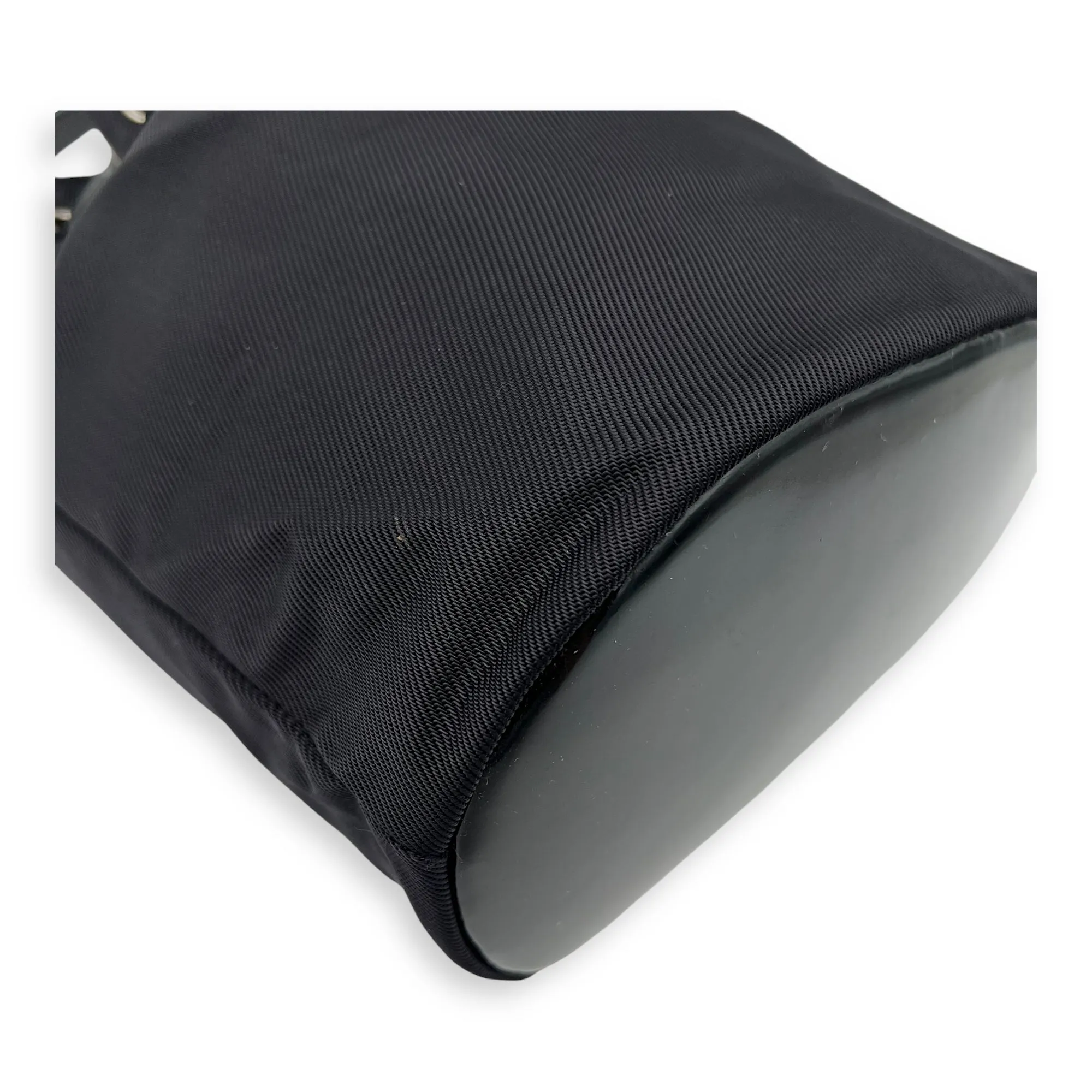 Bamboo Top Handle Bag Black in Calfskin, Gold hardware