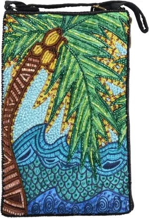 Bamboo Trading Club Bag Palm by Sarah Walters, Women Fashion Bags