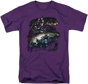 Batman: Arkham Knight Knight Rider Unisex Adult T Shirt for Men and Women