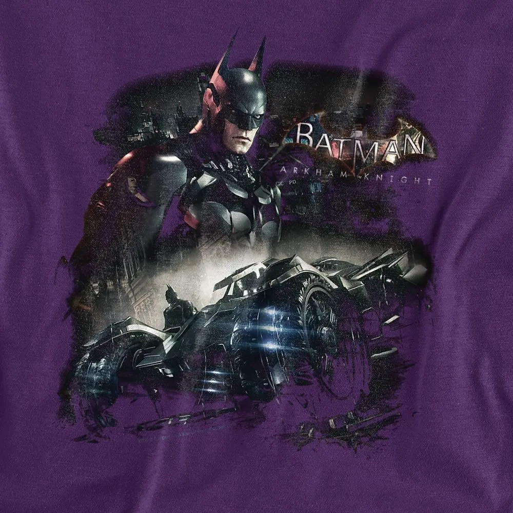 Batman: Arkham Knight Knight Rider Unisex Adult T Shirt for Men and Women