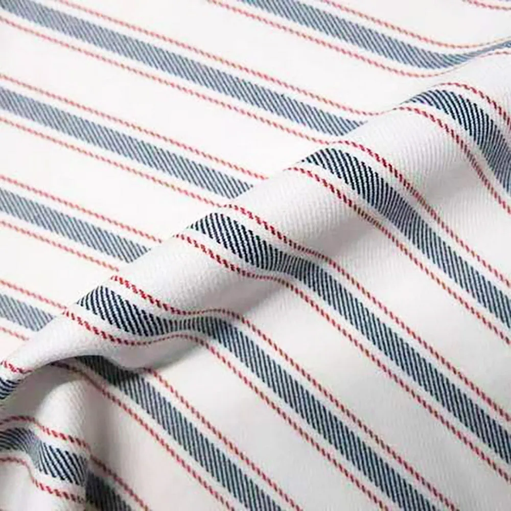 Beanz | Moon Bean | Nautical Red & Blue Stripes