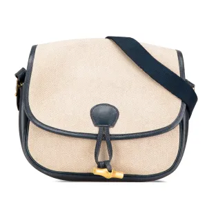 Beige Hermès Canvas Balle de Golf Crossbody
