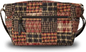 Bella Taylor Claire Crossbody Shoulder Bag, Multicompartment Purse for Women