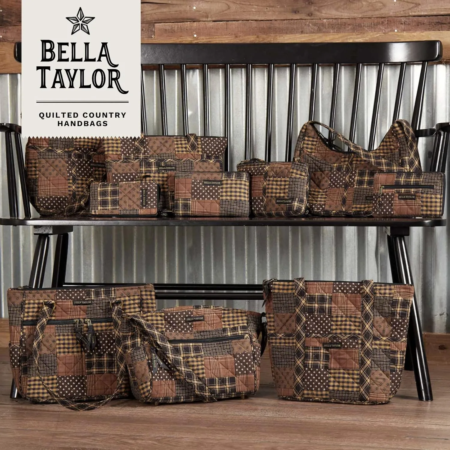 Bella Taylor Hipster Crossbody Purse for Women | Medium Size Shoulder Bag with Adjustable Strap