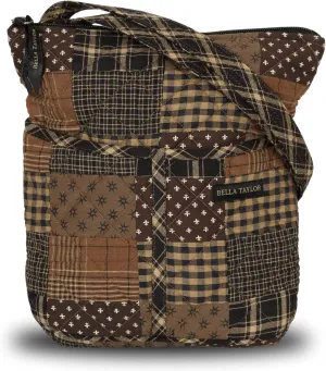 Bella Taylor Hipster Crossbody Purse for Women | Medium Size Shoulder Bag with Adjustable Strap