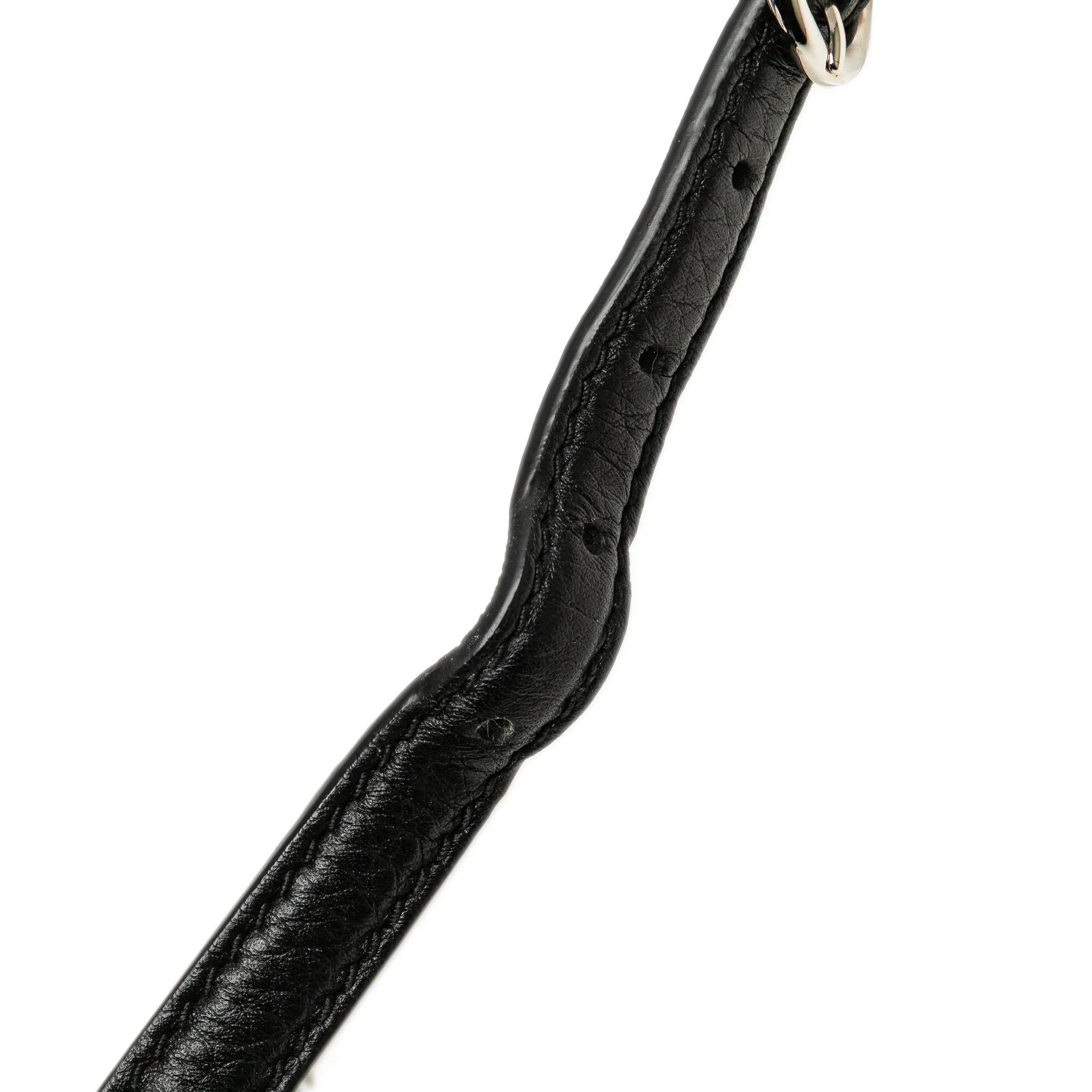 Black Gucci Medium Leather Bamboo Daily Crossbody