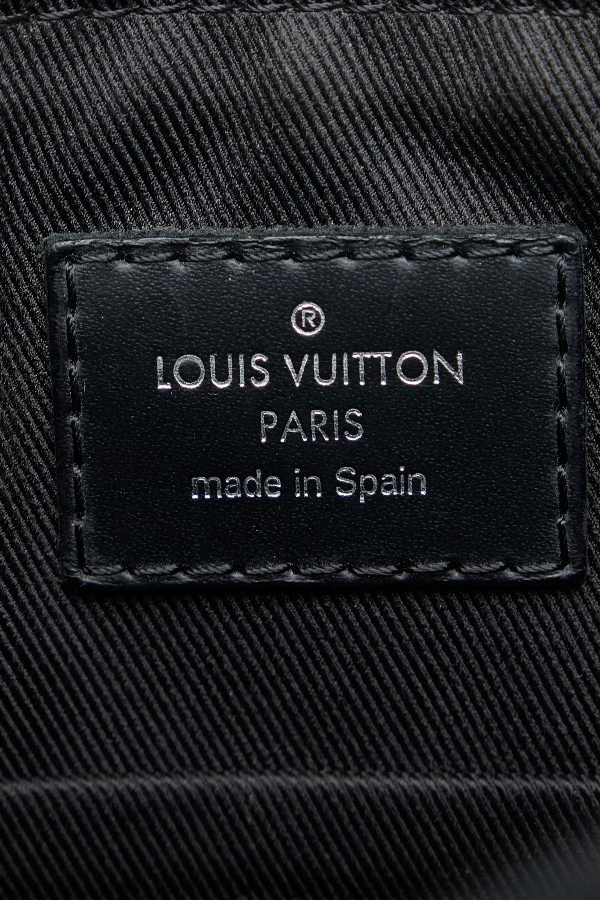 Black Louis Vuitton Damier Cobalt Jungle District Messenger PM Crossbody Bag