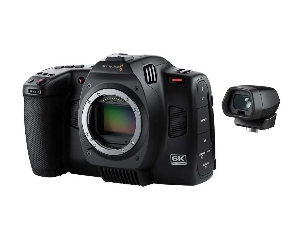 Blackmagic Cinema Camera 6K L-Mount with Cinema Camera Pro EVF Bundle