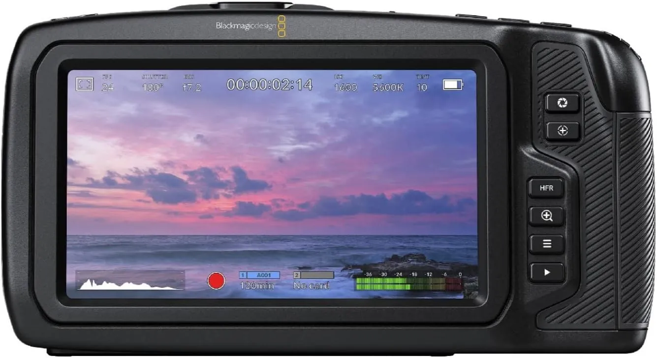 Blackmagic Design Pocket Cinema Camera 4K (CINECAMPOCHDMFT4K)