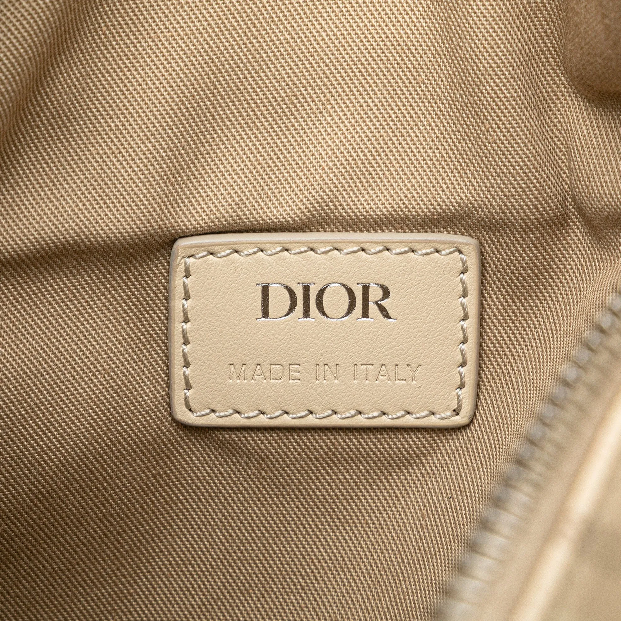 Brown Dior Coated Canvas CD Diamond Nautic Saddle Crossbody