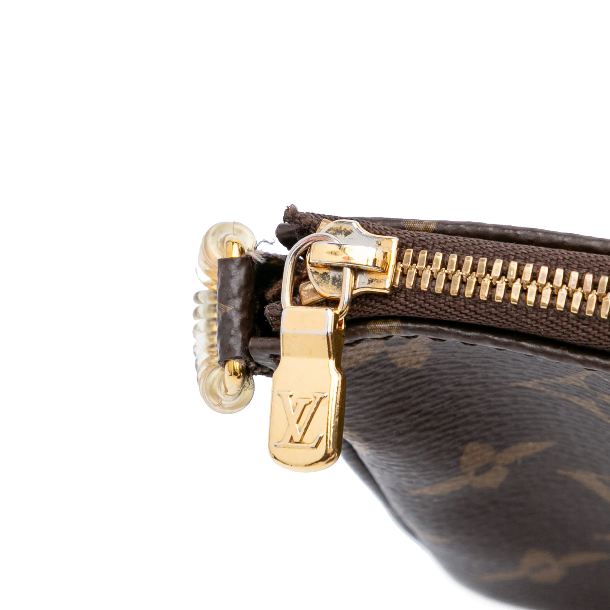 Brown Louis Vuitton Monogram Multi Pochette Accessoires Satchel
