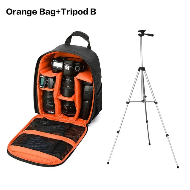 Camera Bag Digital Dslr Bag Waterproof Shockproof Breathable Camera Backpack For Nikon Canon Sony Small Video Photo Bag Backpack