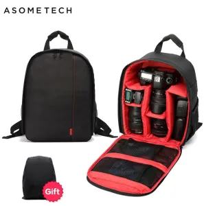 Camera Bag Digital Dslr Bag Waterproof Shockproof Breathable Camera Backpack For Nikon Canon Sony Small Video Photo Bag Backpack
