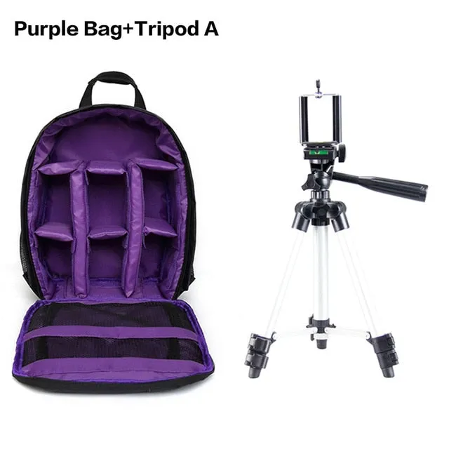 Camera Bag Digital Dslr Bag Waterproof Shockproof Breathable Camera Backpack For Nikon Canon Sony Small Video Photo Bag Backpack