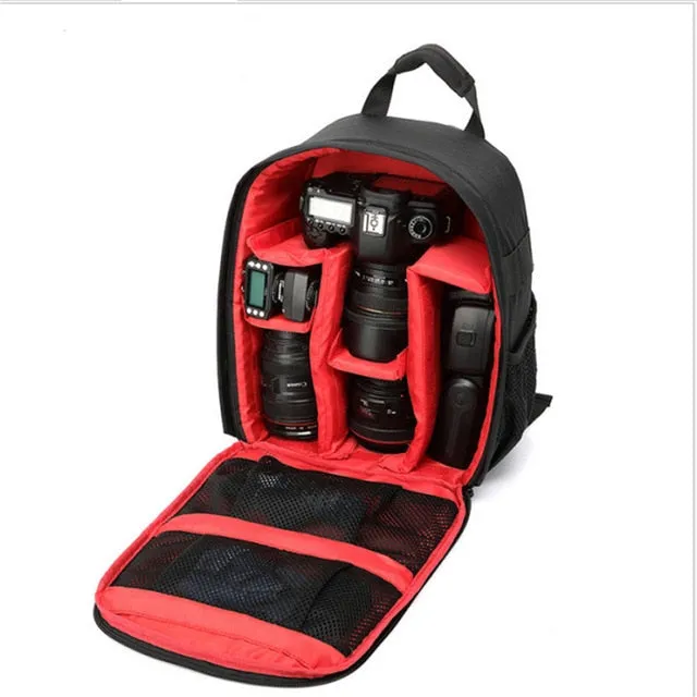 Camera Bag Digital Dslr Bag Waterproof Shockproof Breathable Camera Backpack For Nikon Canon Sony Small Video Photo Bag Backpack