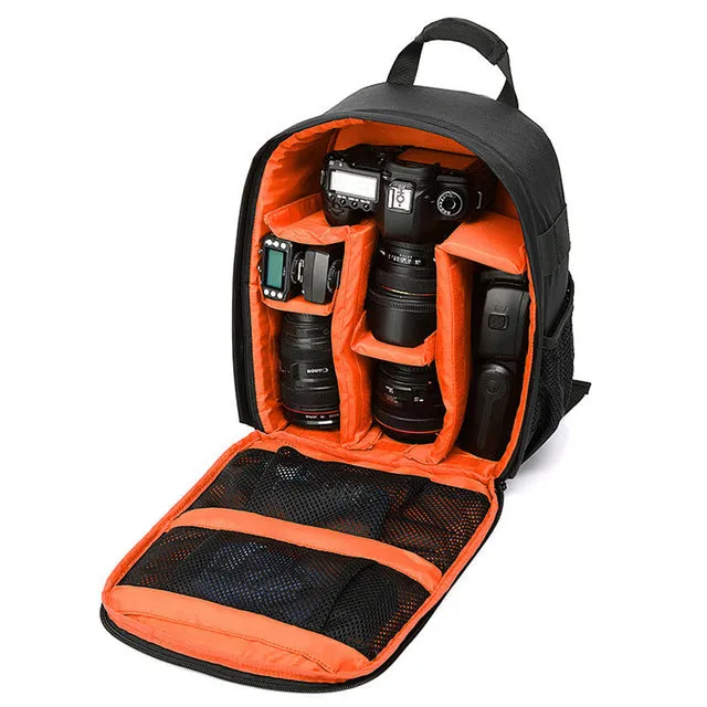 Camera Bag Digital Dslr Bag Waterproof Shockproof Breathable Camera Backpack For Nikon Canon Sony Small Video Photo Bag Backpack