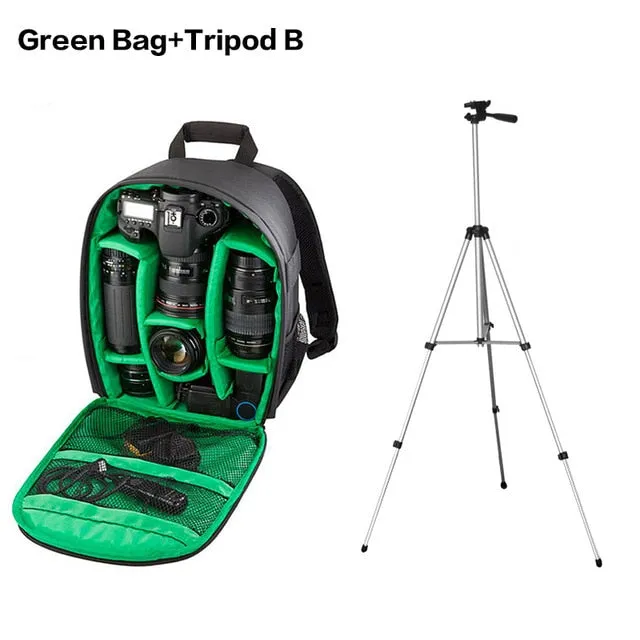 Camera Bag Digital Dslr Bag Waterproof Shockproof Breathable Camera Backpack For Nikon Canon Sony Small Video Photo Bag Backpack