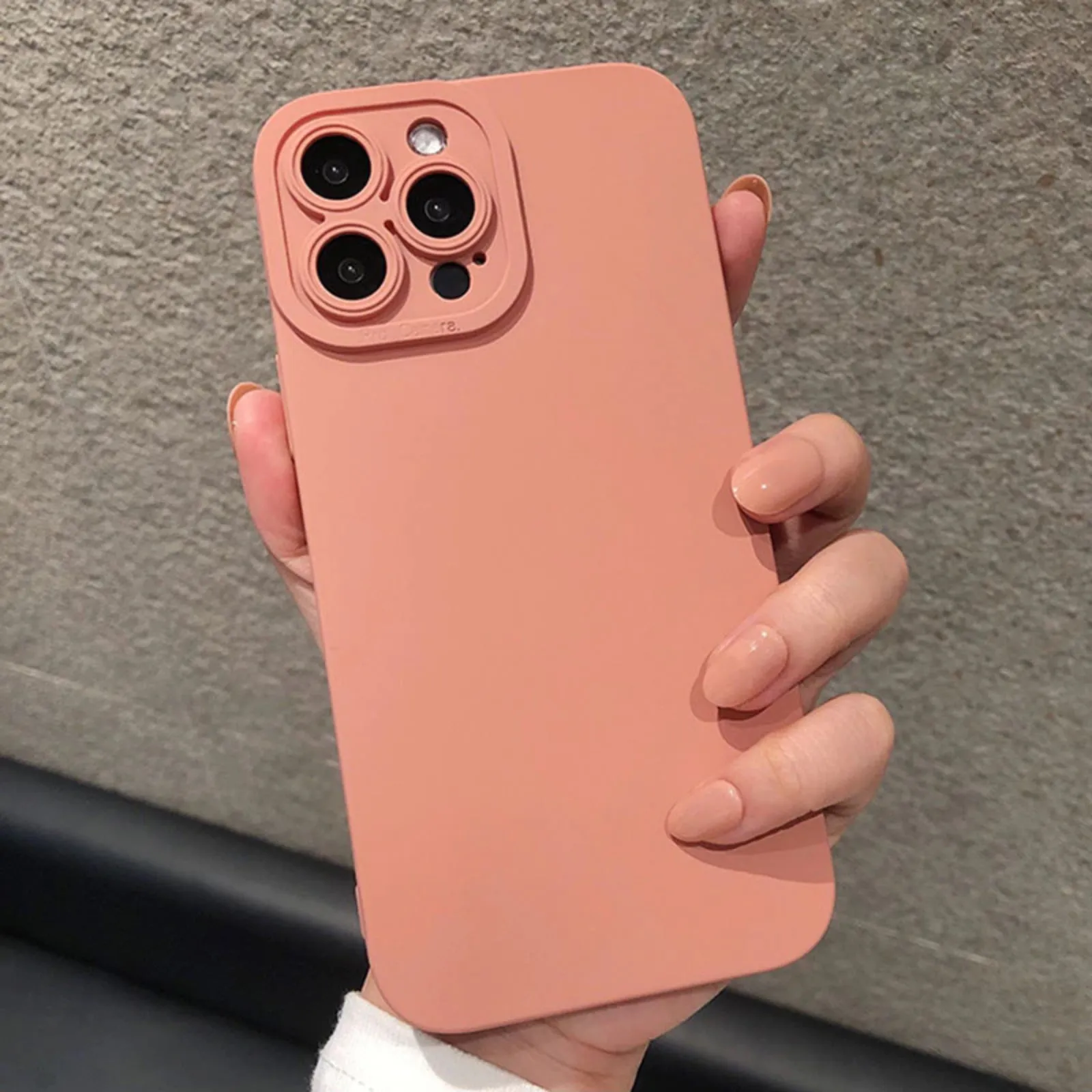 Camera Lens Cover Shockproof Silicone Case For Apple iPhone 14 Pro Max Pink