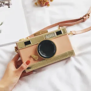 Camera Shape  PU Clutch Bags
