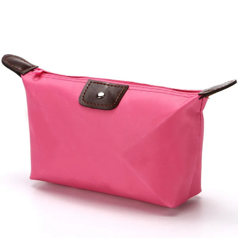 Candy Color Folding Mummy Dumpling Shape Cosmetic Bags