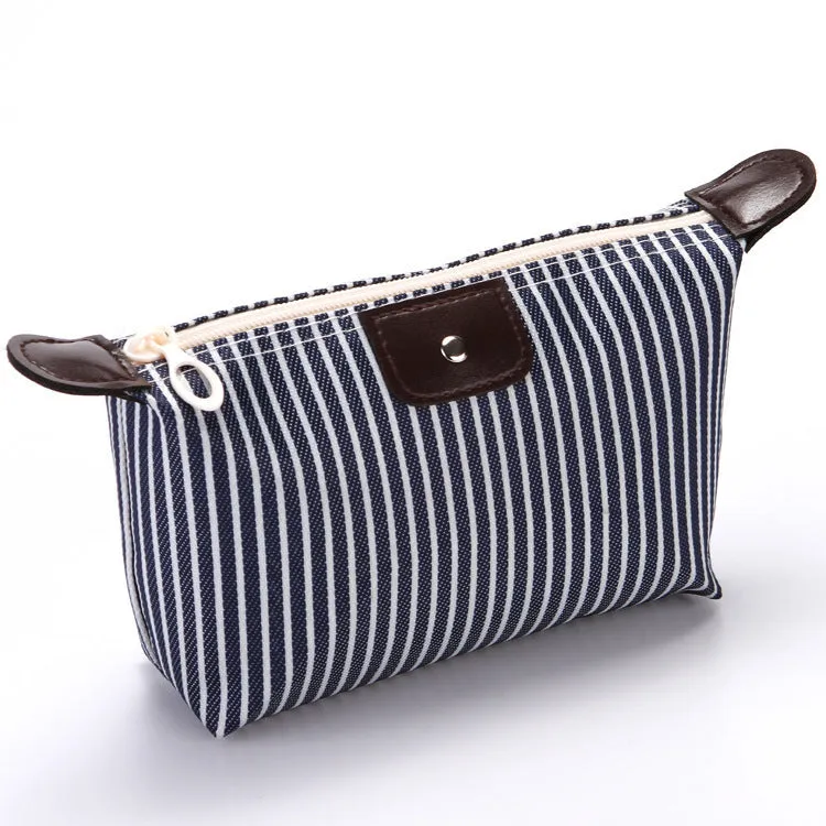 Candy Color Folding Mummy Dumpling Shape Cosmetic Bags