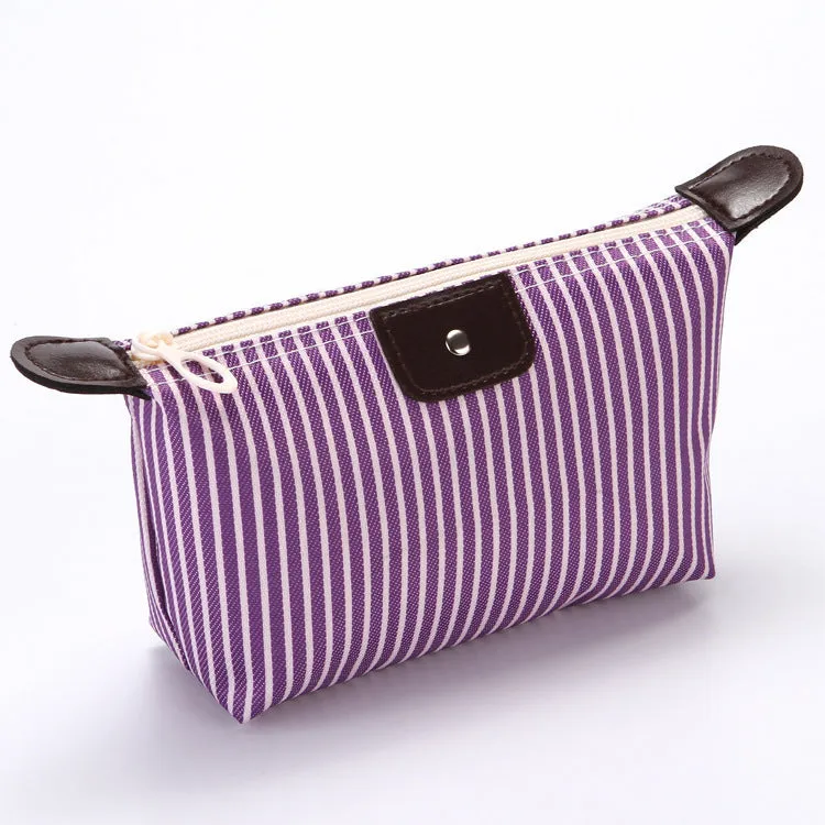 Candy Color Folding Mummy Dumpling Shape Cosmetic Bags
