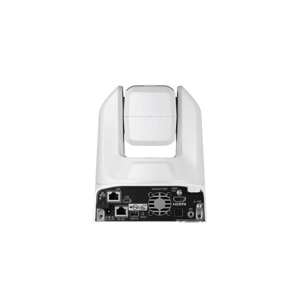 Canon CR-N100 20x Zoom 4K NDI|HX PTZ Camera (White)