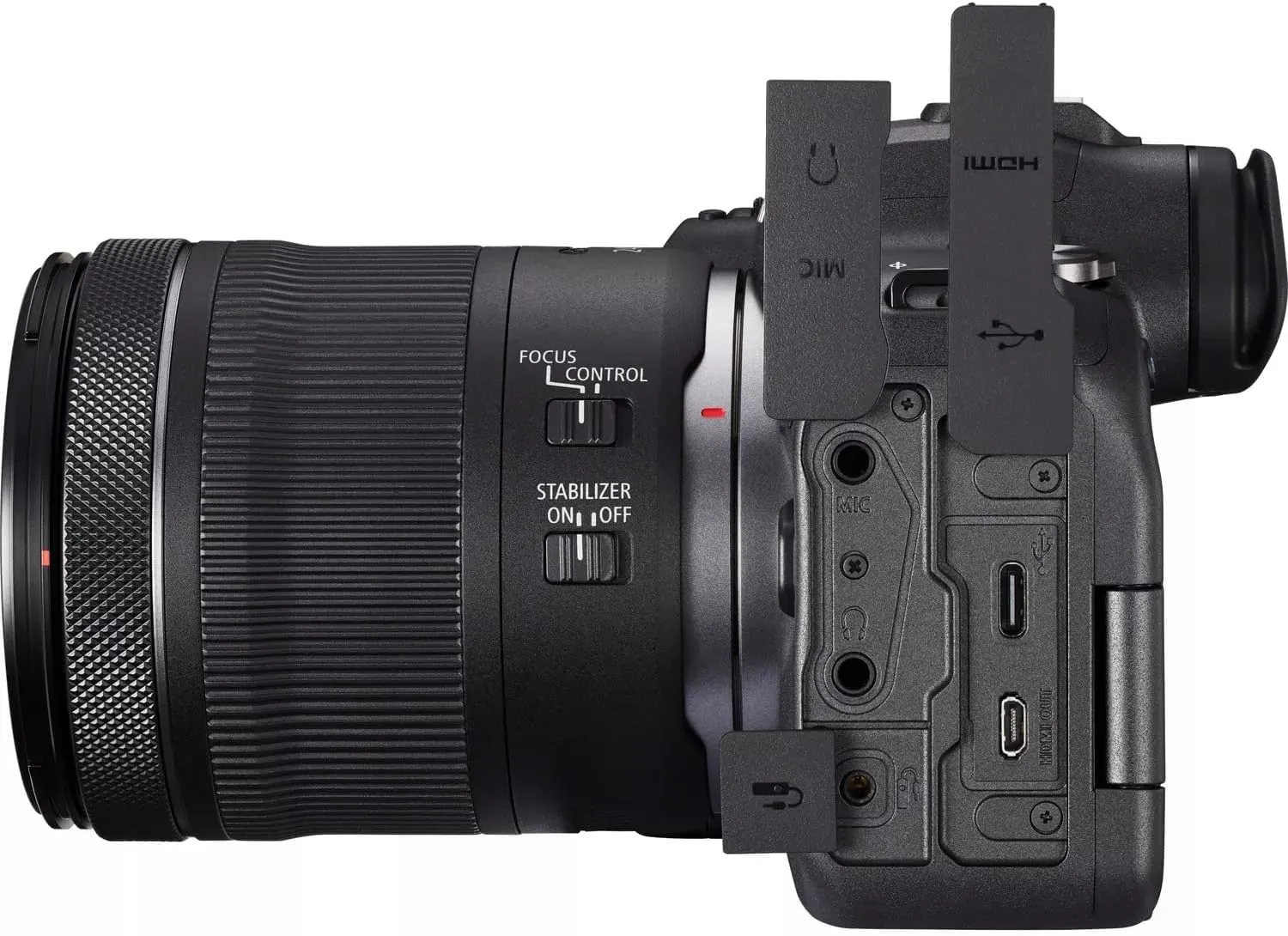 Canon EOS R6 Mark II Mirrorless Camera RF24-105mm F4 L USM Lens Kit, Hybrid Full-Frame Camera, 24.2 Megapixel CMOS Sensor. Photo and Video Camera Capabilities, RF Mount, Black