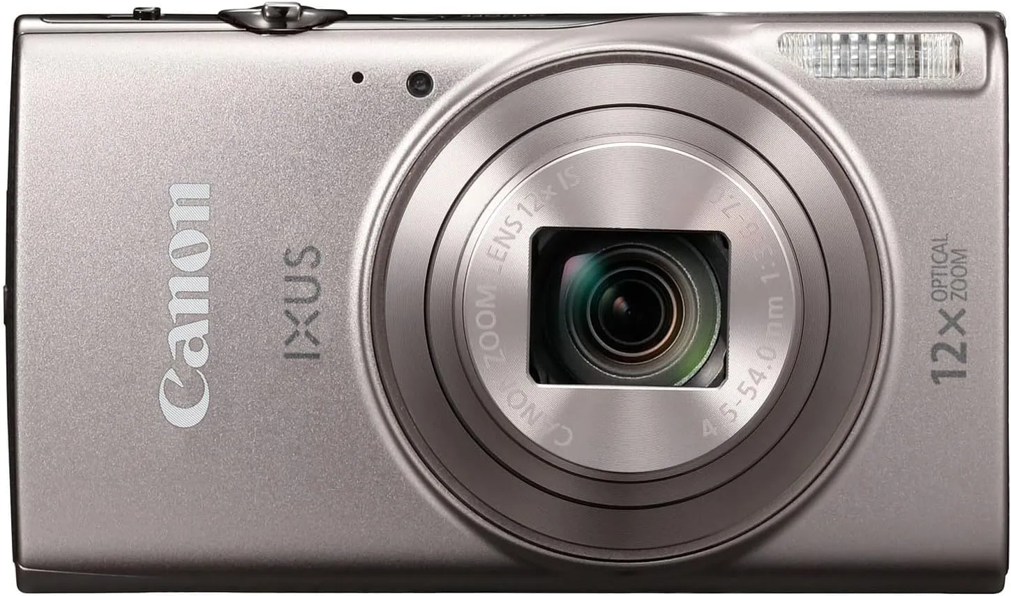 Canon Ixus 285 HS Silver, 1079C001 (International Model) (Renewed)