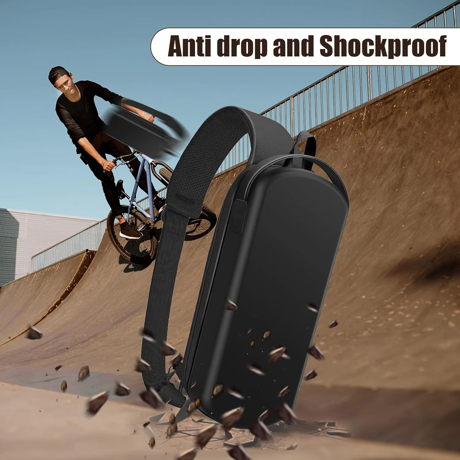Carrying Case for Steam Deck and Steam Deck OLED Console & Accessories, Shockproof Hard Shell Protective Crossbody Shoulder Chest Bag Pockets for Travel and Home (A)
