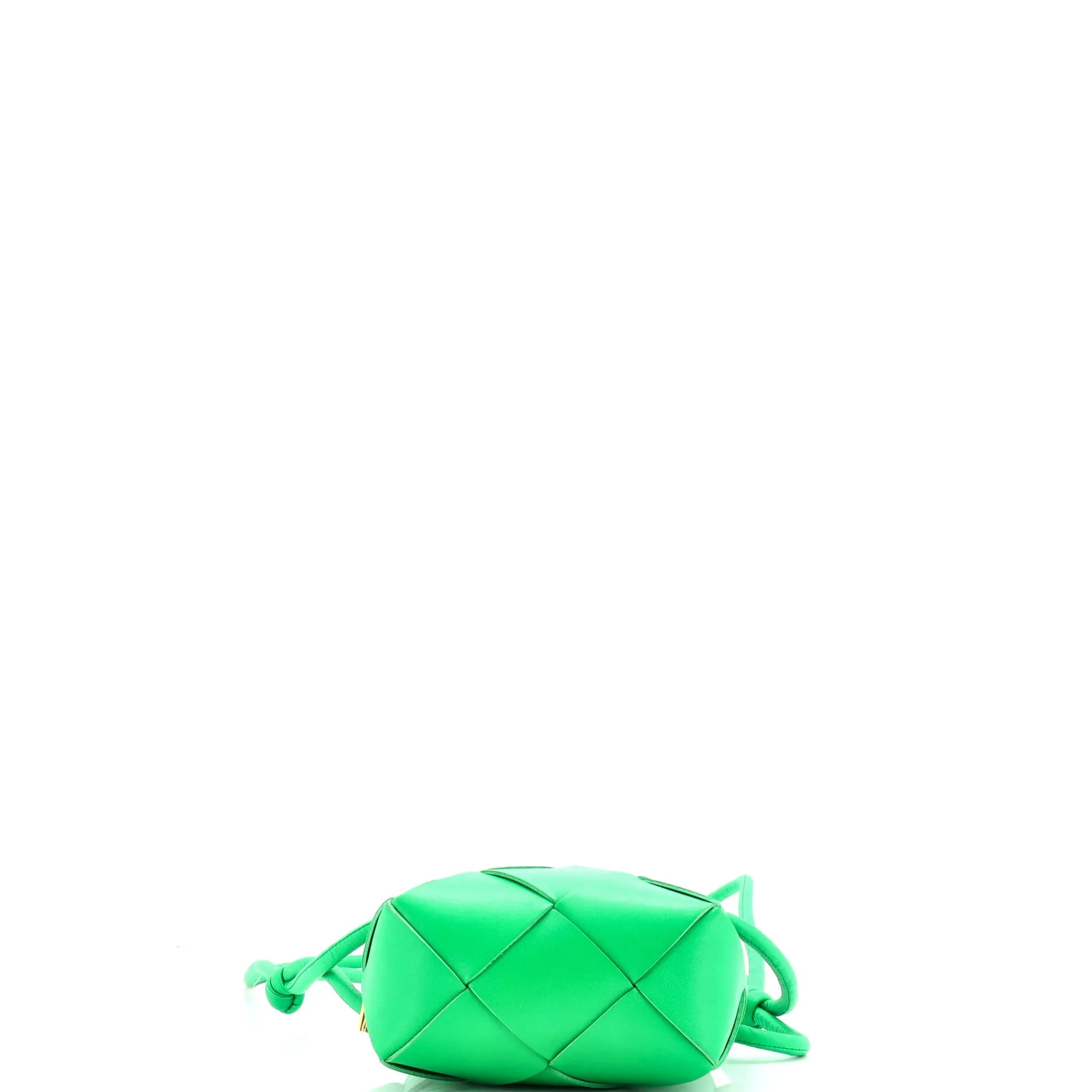 Cassette Camera Crossbody Bag Maxi Intrecciato Leather Mini