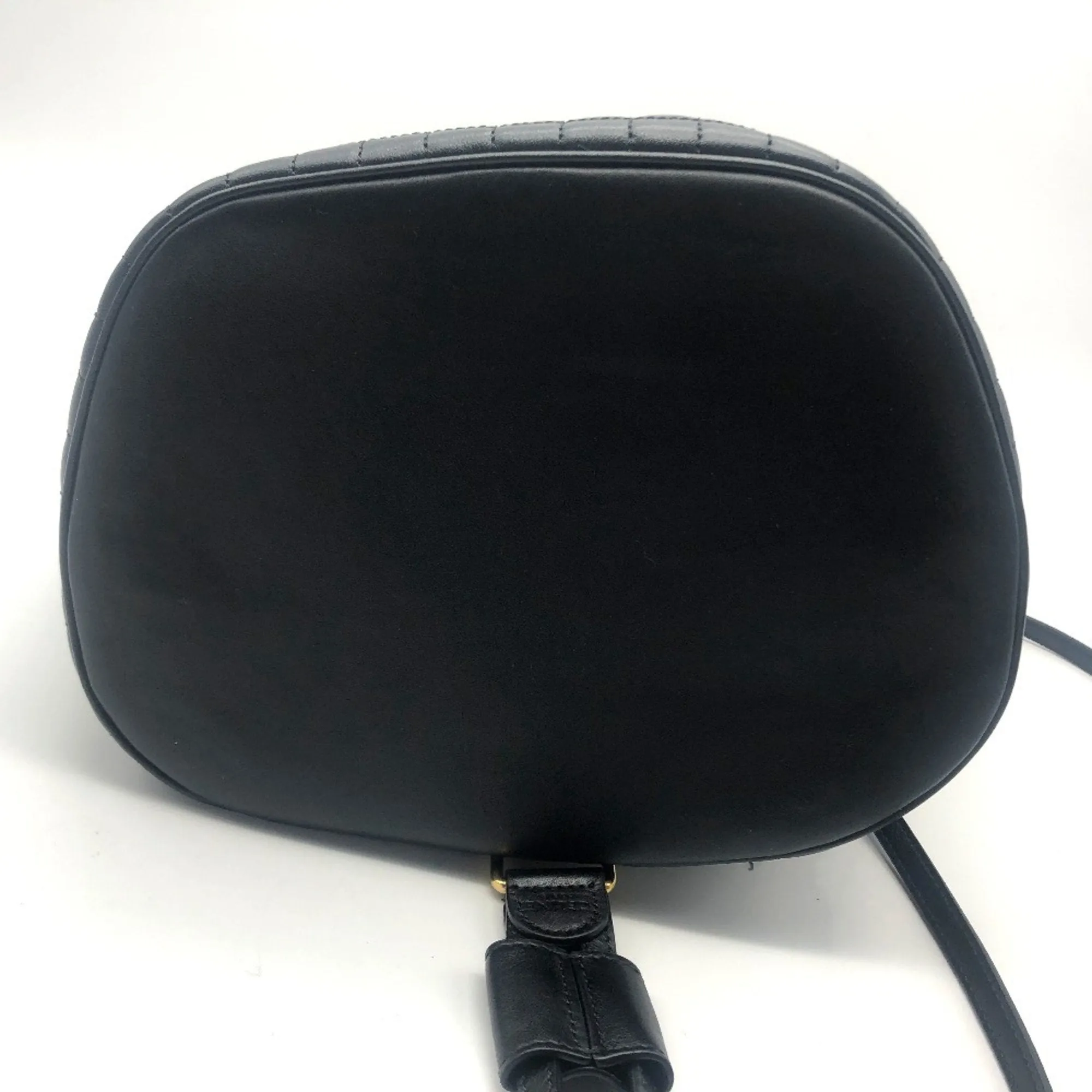 Celine Quilted Leather Bucket Backpack