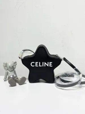 Celine Star Black Crossbody Bag - Preloved