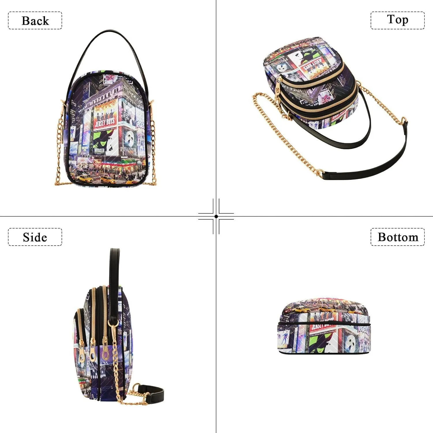 Cell Phone Purse Crossbody Handbag Durable Shoulder Bag Sturdy Travel Pouch