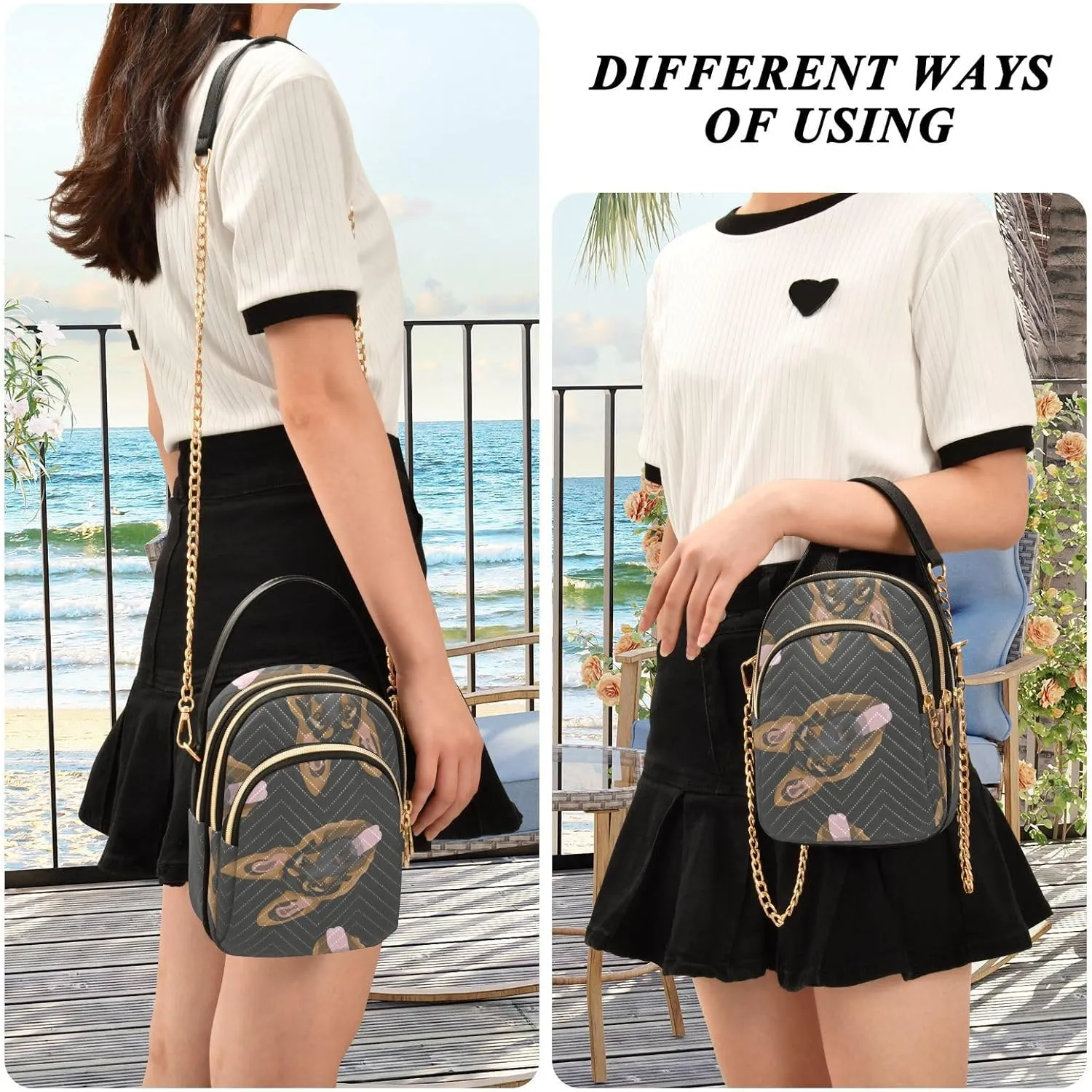 Cell Phone Purse Crossbody Handbag Durable Shoulder Bag Sturdy Travel Pouch
