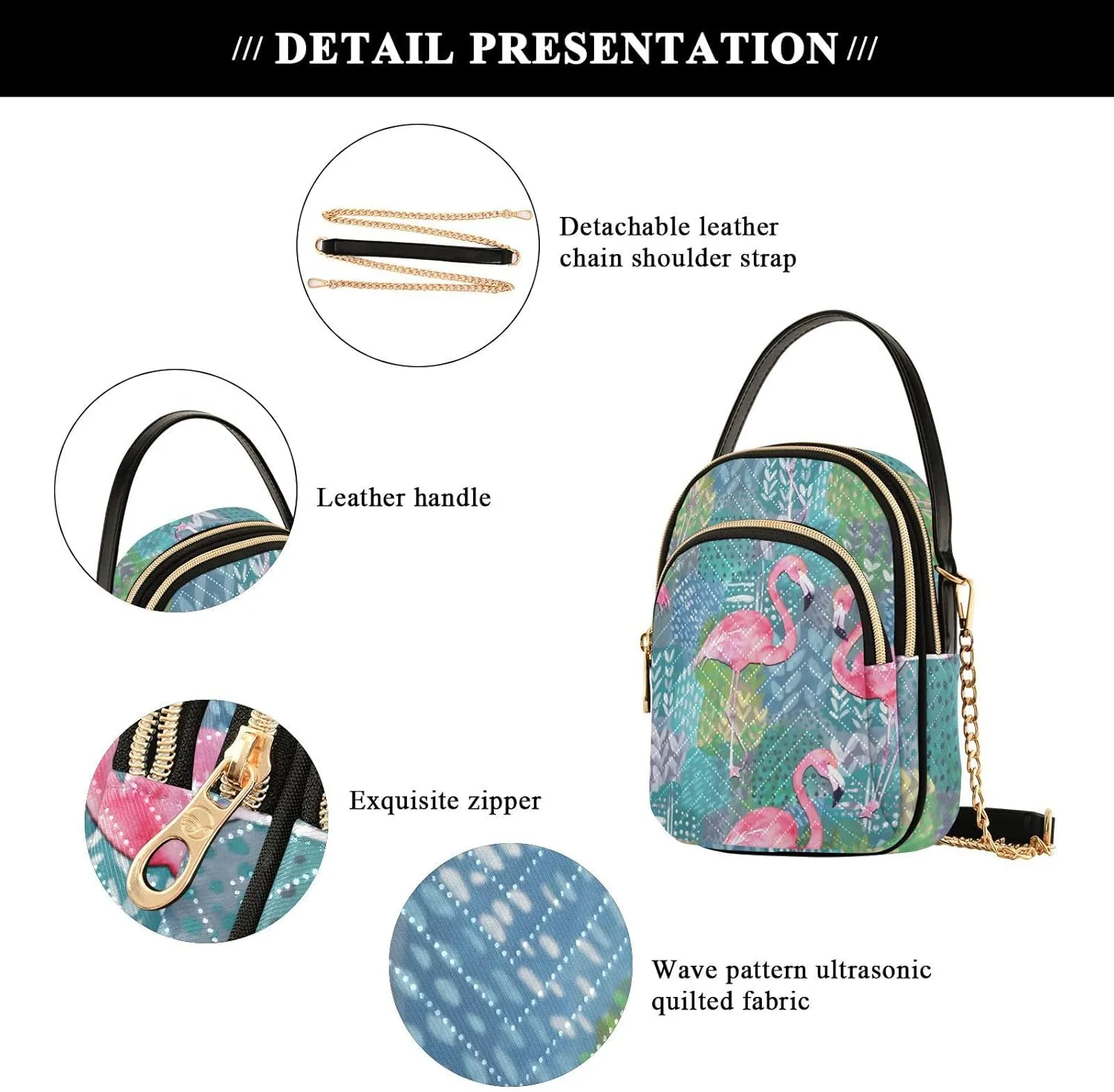 Cell Phone Purse Crossbody Handbag Durable Shoulder Bag Sturdy Travel Pouch