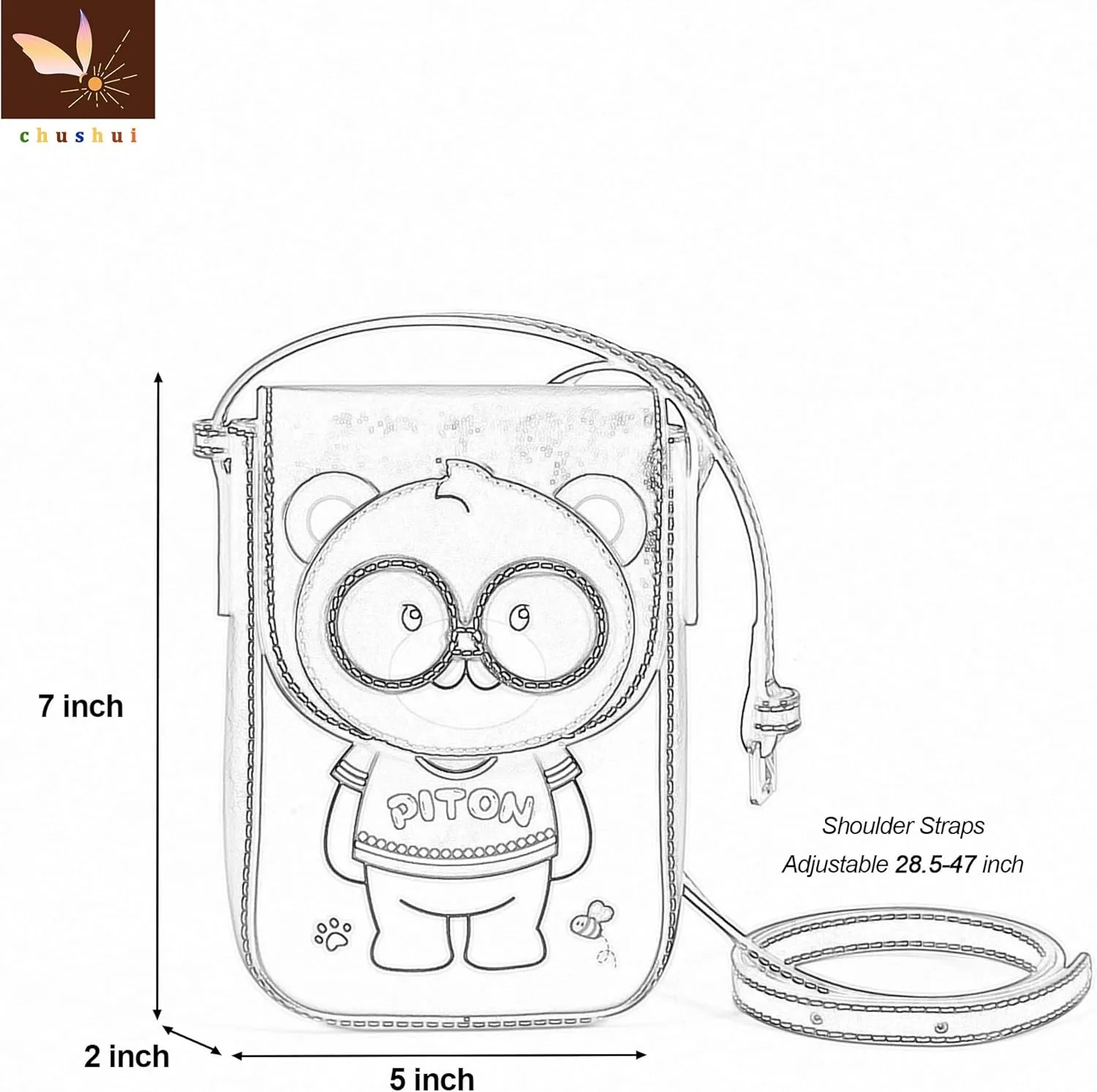Cell Phone Purse,Small Crossbody Bag for Women,Cute Leather Handbag with Adjustable Strap for Travel Work Daily