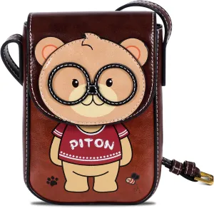 Cell Phone Purse,Small Crossbody Bag for Women,Cute Leather Handbag with Adjustable Strap for Travel Work Daily