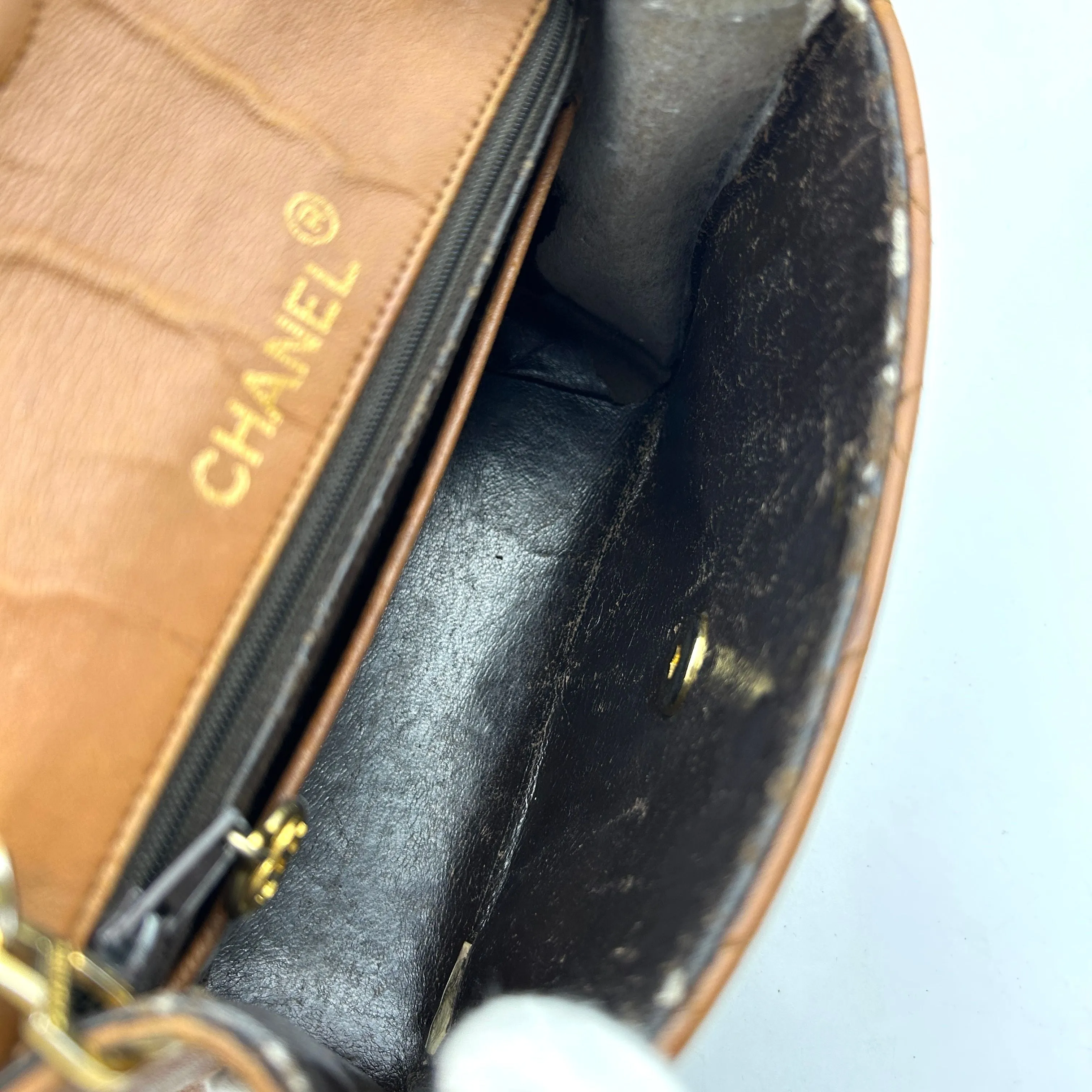 Chanel Classic Mini Square Flap Bag - Brown Crossbody Bags, Handbags LA4950