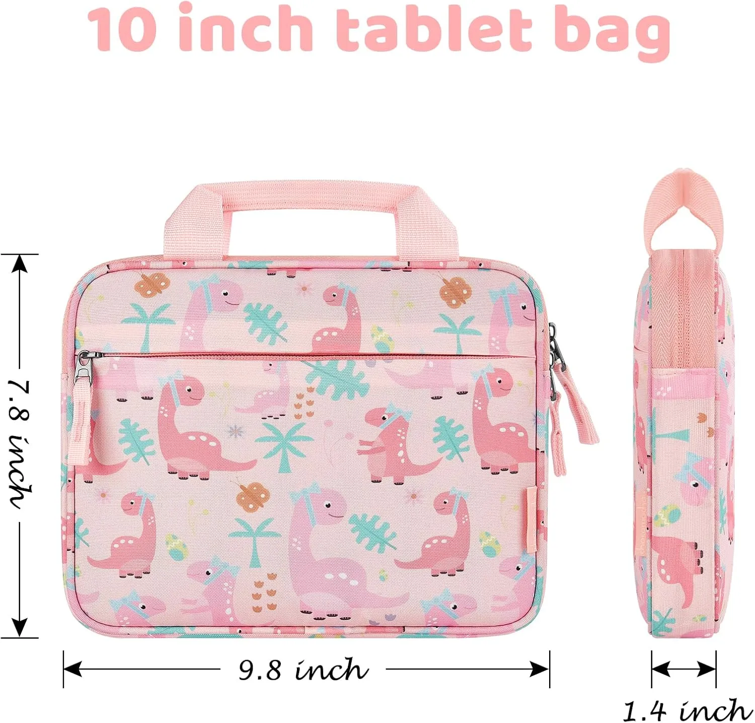 Choco Mocha Kids Tablet Sleeve Bag for Boys & Girls, (10-12.5Inch)