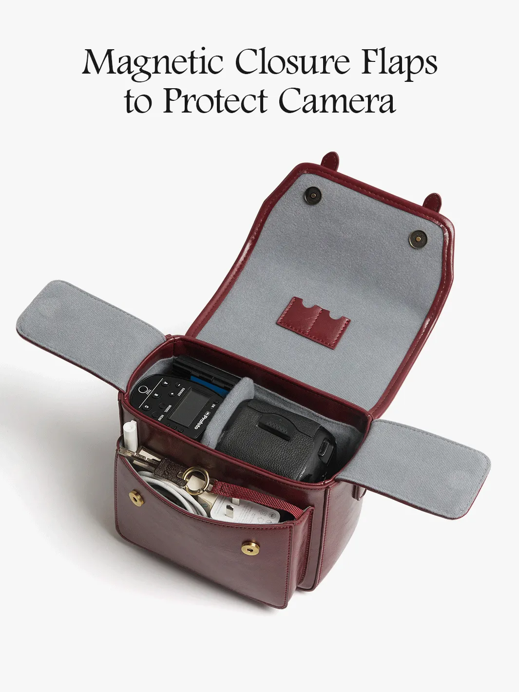Clara Vintage Shoulder Camera Bag