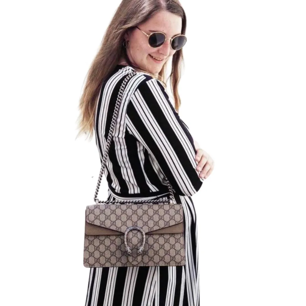 Classic Chain Strap Sling Handbag For Women