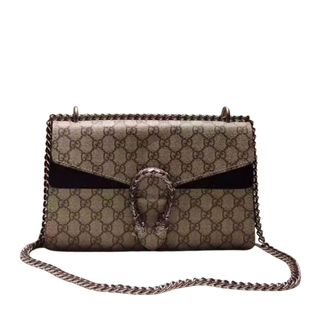 Classic Chain Strap Sling Handbag For Women