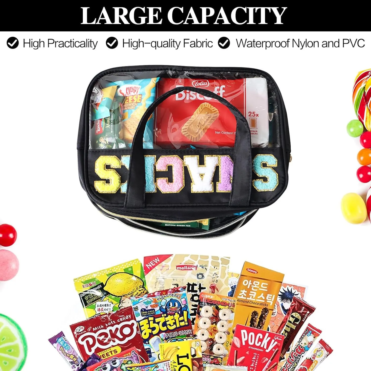 Clear Snacks Bag