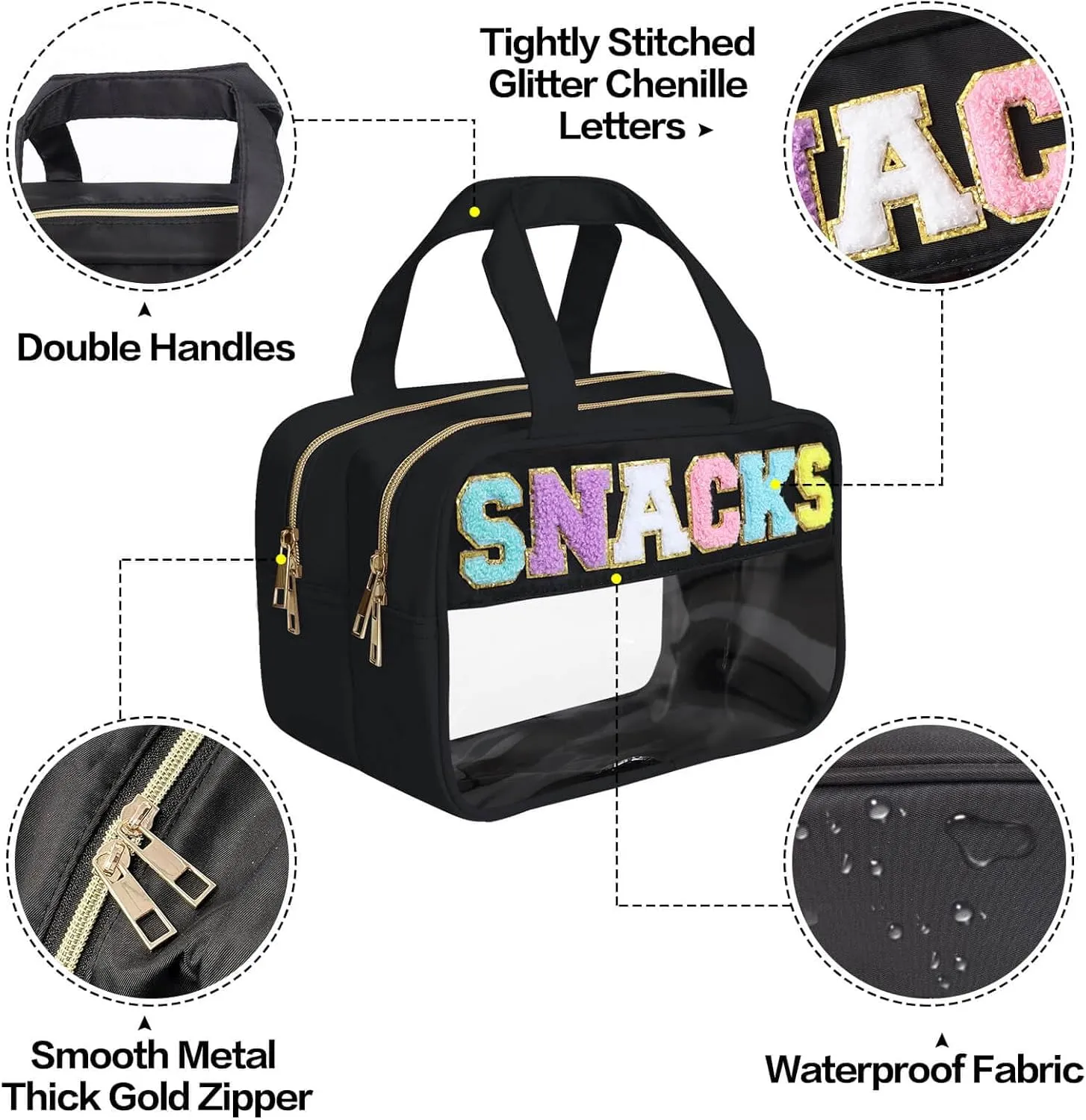 Clear Snacks Bag