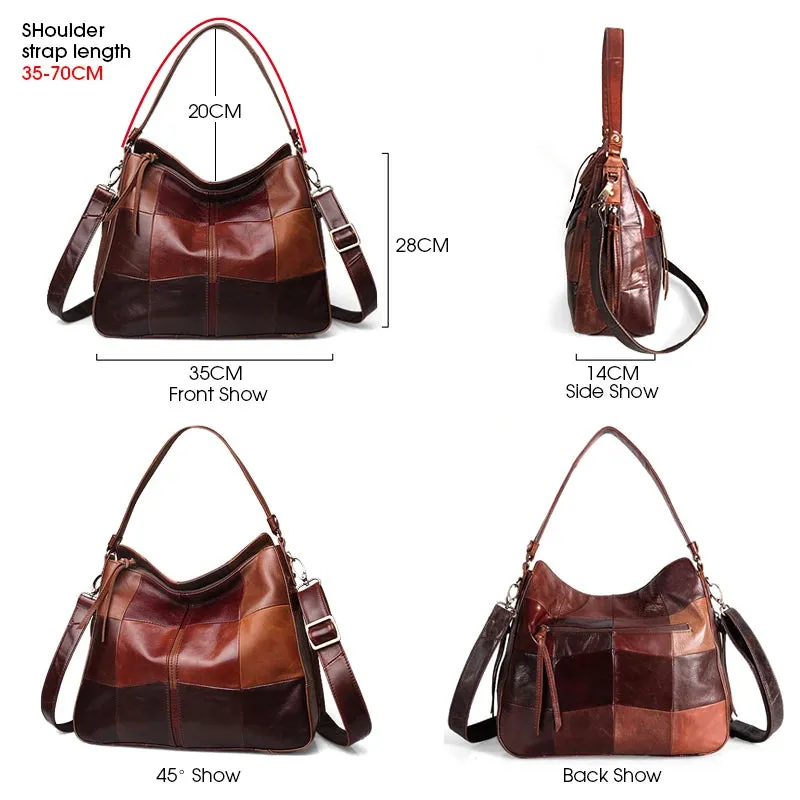 Cobbler Legend Women Bag Genuine Leather Ladies Bucket Shoulder Designer Band Large Crossbody For Female Retro Luxury Top-handle