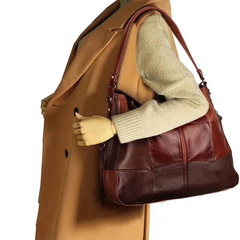 Cobbler Legend Women Bag Genuine Leather Ladies Bucket Shoulder Designer Band Large Crossbody For Female Retro Luxury Top-handle