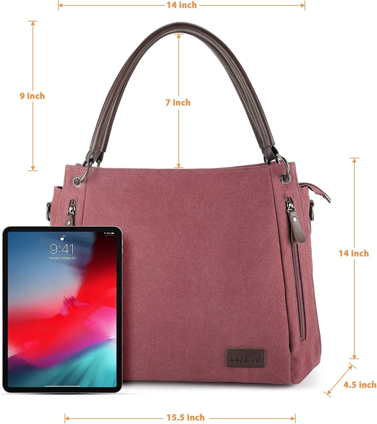 Concealed Carry Crossbody bag with removable pistol holster for women handbag Hobo purses Tote Bag