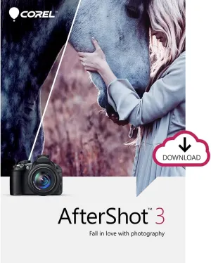 Corel AfterShot 3 | Photo Editing and Management Software [PC Download]